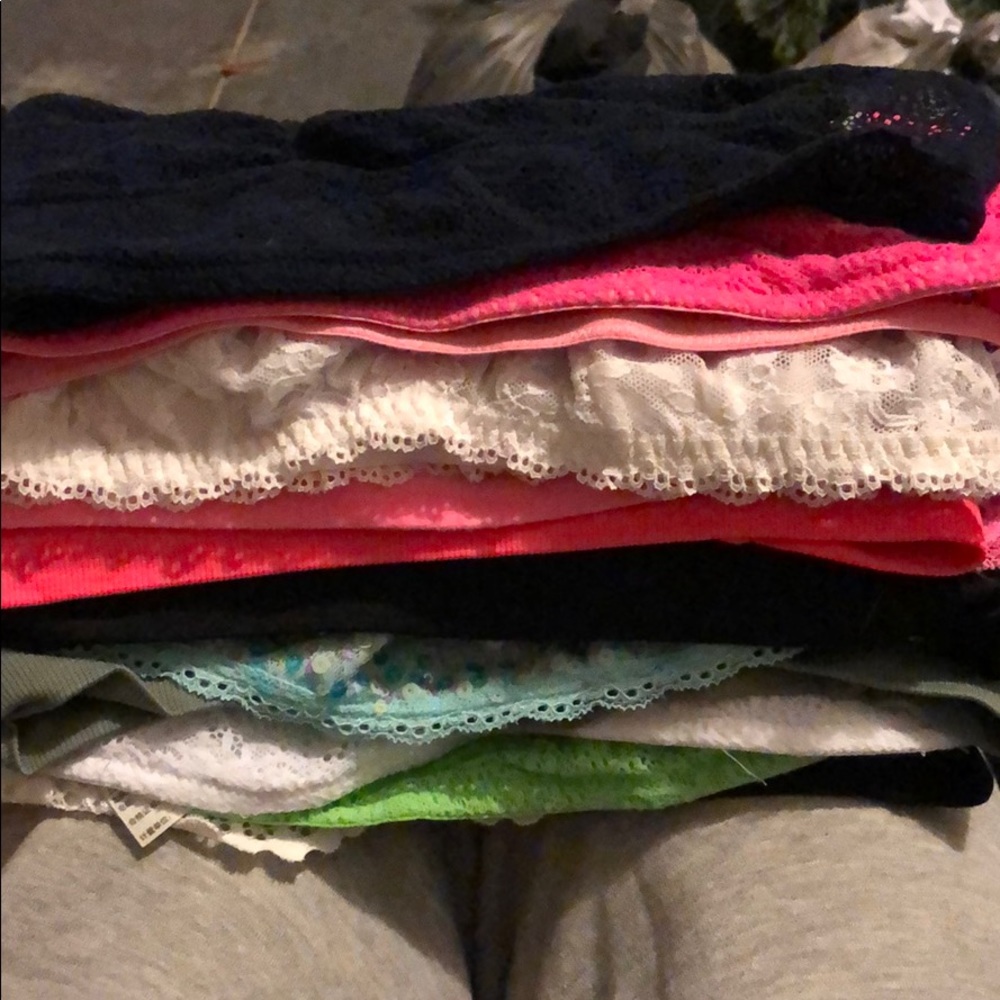 17 tube tops/ Lacey cami bras